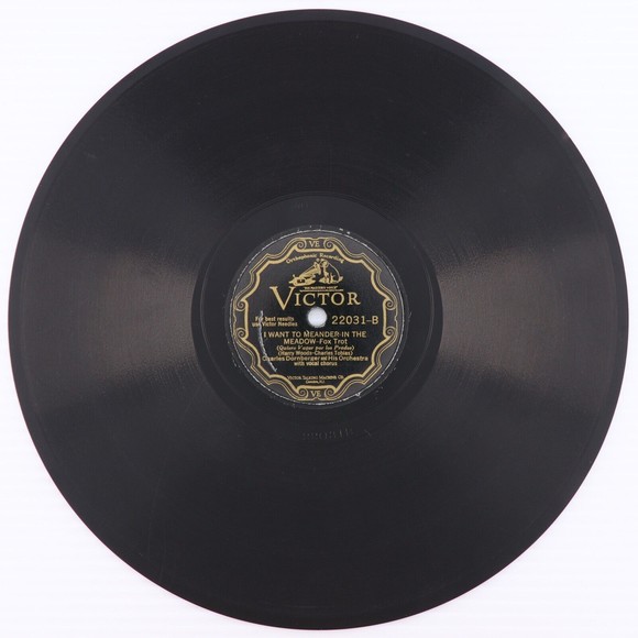 Charles Dornberger, Maybe! Who Knows? /I Want To Meander 10" 78 rpm Record 22031 - Picture 4 of 16